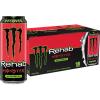 imageMonster Energy Rehab Tea  Lemonade Peach Wild Berry Variety Pack Energy Iced Tea155 Ounce Pack of 15Rehab Watermelon