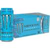 imageMonster Energy Ultra Blue Hawaiian Sugar Free Energy Drink 16 Ounce Pack of 15