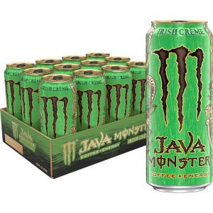imageJava Monster Loca Moca Coffee  Energy Drink 15 Ounce Pack of 12Irish Blend