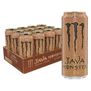 imageJava Monster Loca Moca Coffee  Energy Drink 15 Ounce Pack of 12Loca Moca