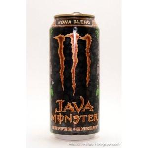imageMonster Energy Java Monster Mean Bean Coffee  Energy Drink 15 Ounce Pack of 12Kona Blend
