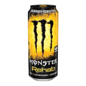 imageMonster Energy Rehab Tea  Lemonade Peach Wild Berry Variety Pack Energy Iced Tea155 Ounce Pack of 15Lemonade Tea