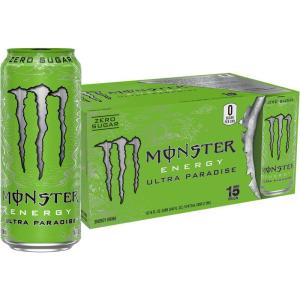 imageMonster Energy Ultra Red Sugar Free Energy Drink 16 Ounce Pack of 15Ultra Paradise