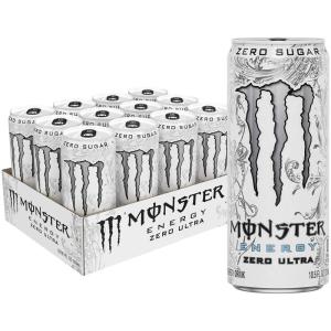 imageMonster Energy Ultra Red Sugar Free Energy Drink 16 Ounce Pack of 15Zero Ultra