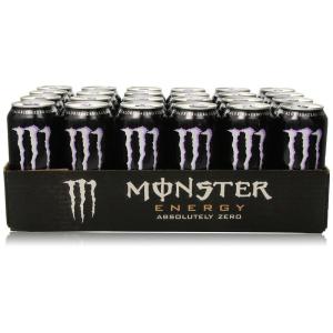 imageMonster Energy Zero Sugar Green Original Low Calorie Energy Drink 16 ounce Pack of 15Absolutely Zero